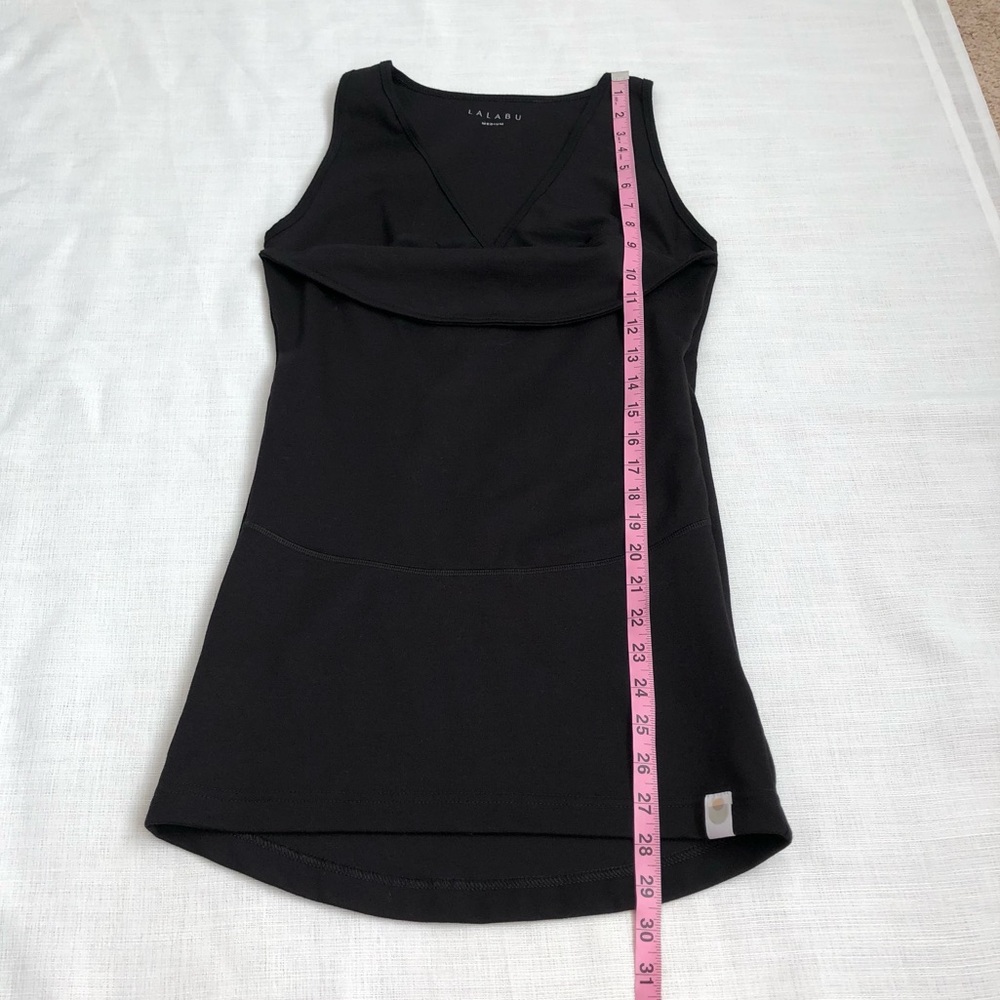 Lalabu Soothe Shirt Sleeveless Top | Black Size Medium - Picture 8 of 10